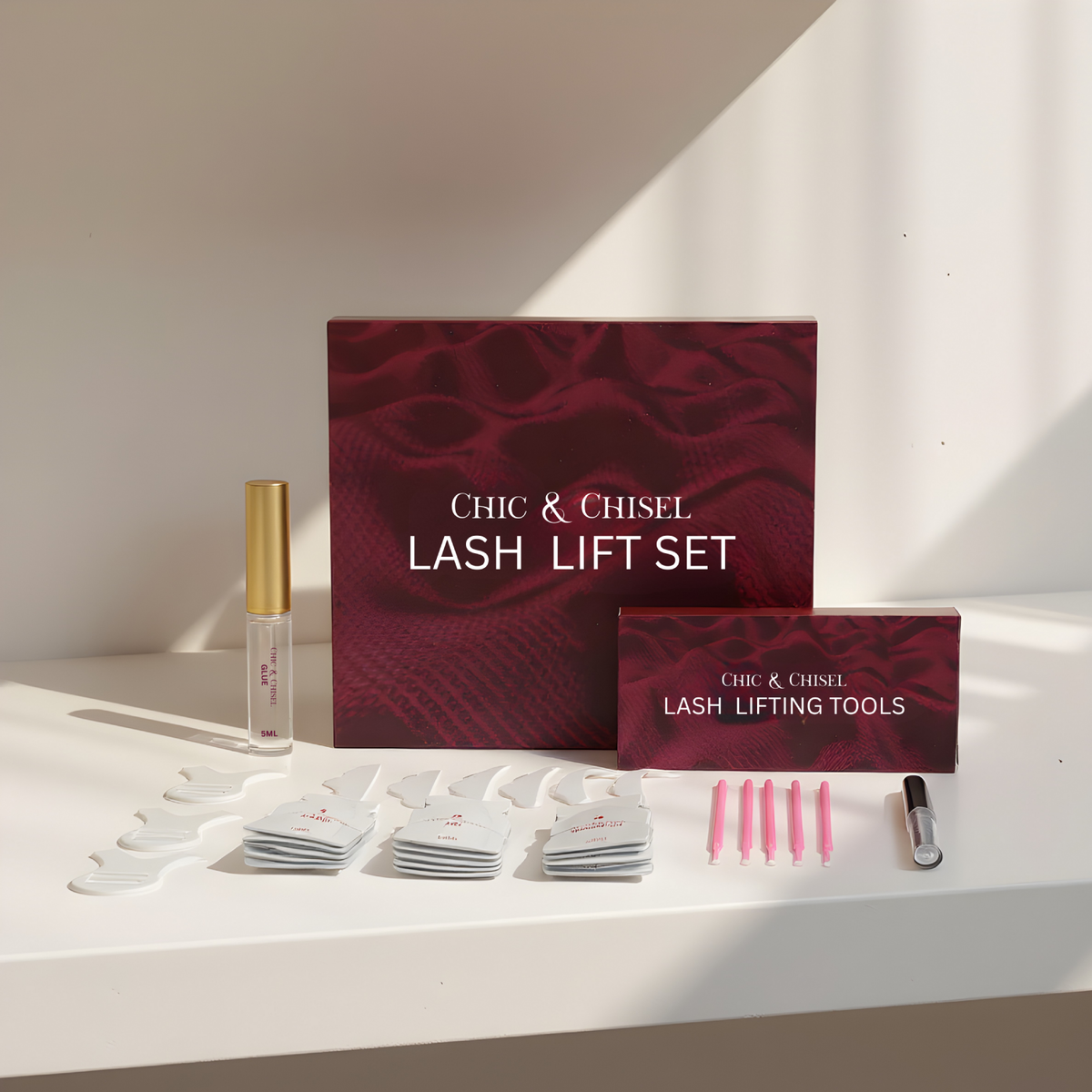 Chic & ChiselEyelash lifting Kit - 4 Piece